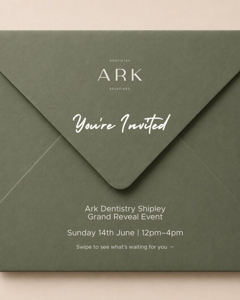 YOU’RE INVITED 🎉 Join us for the Grand Reveal of our brand new Ark Dentistry Shipley practice! 🦷

Sunday 14th June
12pm - 4pm
Location: Unit 2, 105 Wrose Rd, Shipley, BD18 1HX

Comment “SHIPLEY” below or send us a message to RSVP 👇

We can’t wait to see you all there! 🤩

#ArkDentistry #GrandReveal #DentalPractice #Shipley